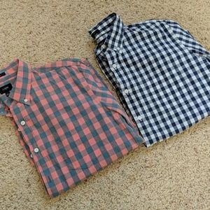 Set of *MENS* J. Crew collared long-sleeve shirts